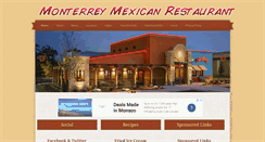 Desktop Screenshot of eatmonterreys.com